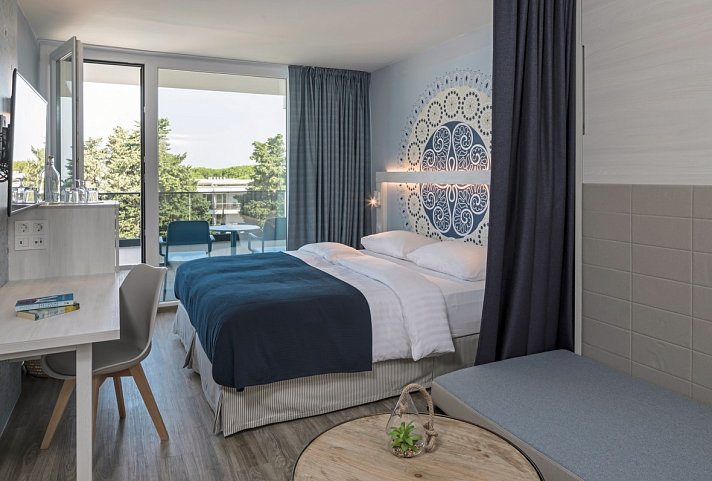 Falkensteiner Club Funimation Borik - Wohnbeispiel Familienzimmer Komfort Balkon (Zimmercodierung FF1)