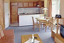 Ferienpark Brockenblick - Wohnbeispiel Appartement 1 Schlafzimmer (Zimmercodierungen AB1 & AX1)