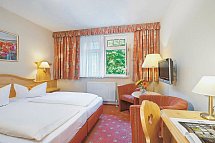 Kurpark Flair Hotel im Ilsetal - Wohnbeispiel Doppelzimmer Standard (Zimmercodierung DG1)