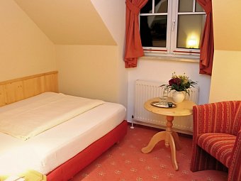 Kurpark Flair Hotel im Ilsetal - Wohnbeispiel Einzelzimmer Standard (Zimmercodierung EG1)