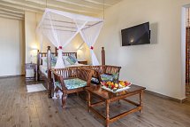 Kiwengwa Beach Resort - Wohnbeispiel Suite sea view with Jacuzzi (Zimmercodierung WBO)