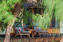 Saadani Safari (2 Nächte) - Terrasse, Maridadi Suite