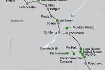 Via Albula & Bernina: Alpenwandern mit Zugerlebnis