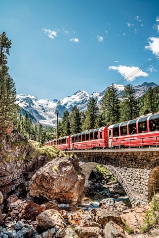 Bahnerlebnis Schweiz pur - Bernina Express