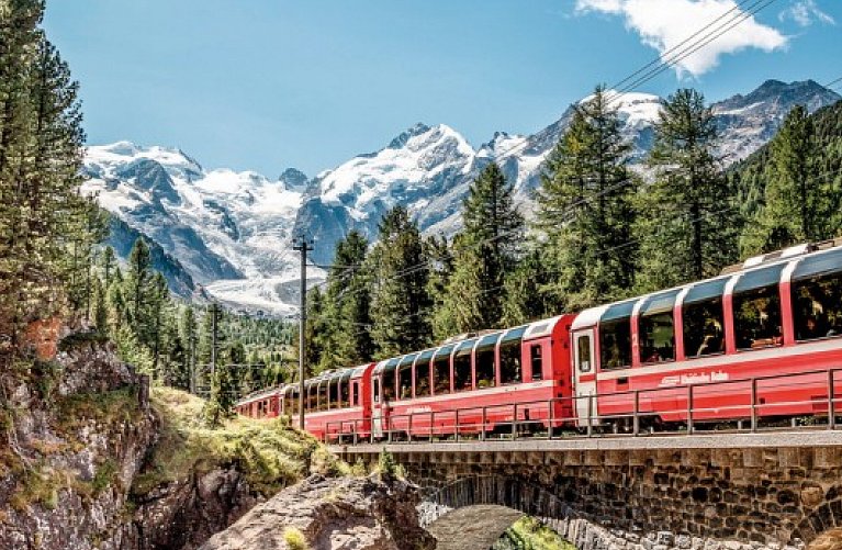 Bahnerlebnis Schweiz pur