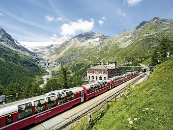 Bahnerlebnis Schweiz pur