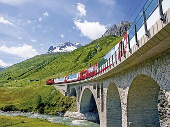 Bahnerlebnis Schweiz pur
