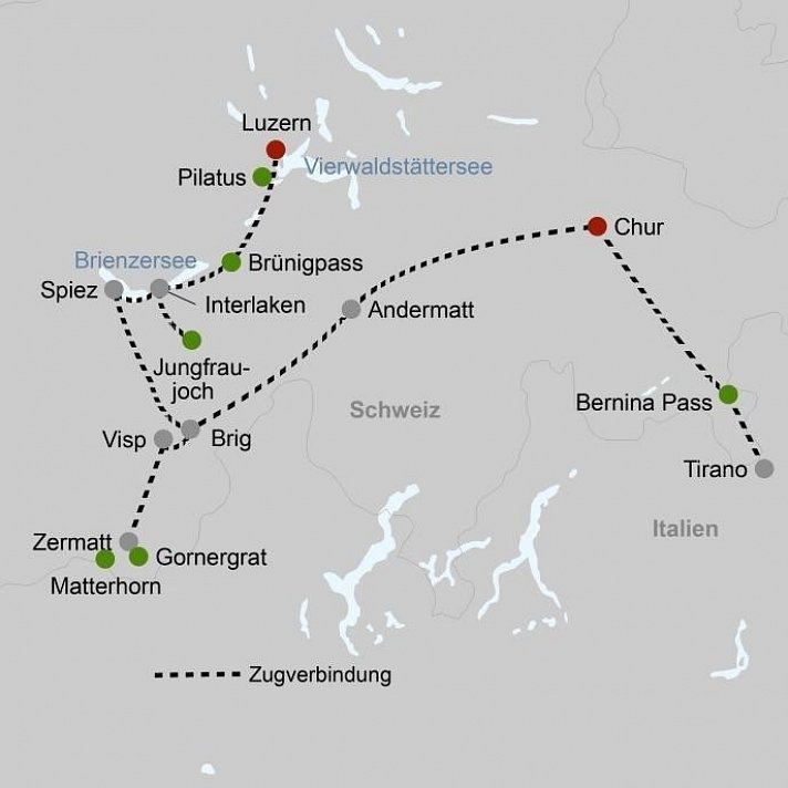Grand Train Tour of Switzerland - Winterfaszination
