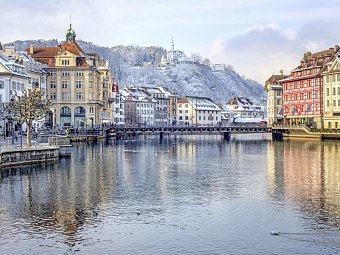 Winterromantik in Luzern und Interlaken - Luzern