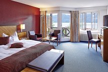 See & Wellnesshotel Gerbi - Wohnbeispiel Doppelzimmer Seeseite (Zimmercodierung DF1)