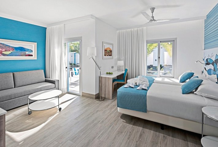 Elba Lanzarote Premium Suites - Wohnbeispiel Juniorsuite Premium (Zimmercodierungen JM1 & JM2)