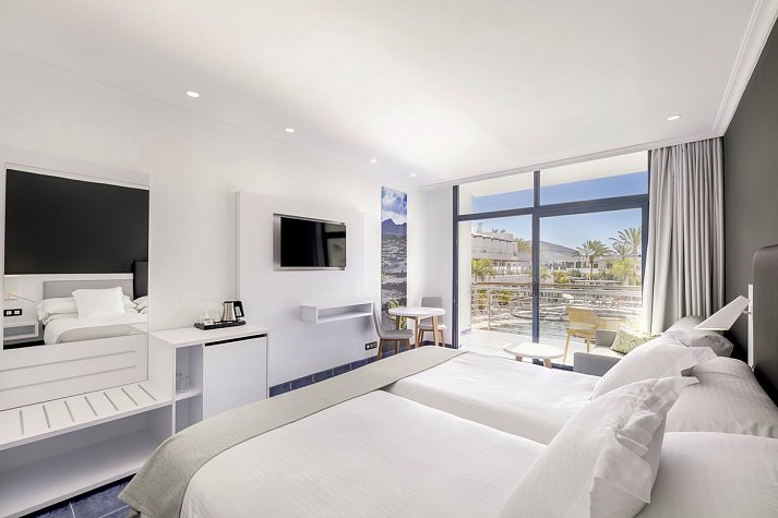 Mirador Papagayo by LIVVO - Wohnbeispiel Doppelzimmer Poolblick (Zimmercodierung DBP)