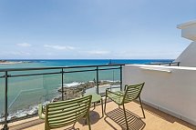 THB Lanzarote Beach - Wohnbeispiel Familienzimmer Meerblick (Zimmercodierungen FBM & F1M)