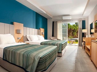 Ephesia Holiday Beach Club - Wohnbeispiel Doppelzimmer Superior Landblick (Zimmercodierungen DSL & DCL)