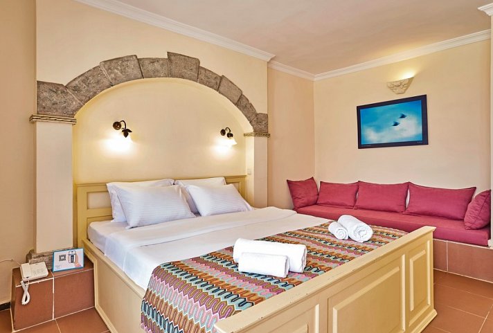 Club Resort Atlantis - Wohnbeispiel Doppelzimmer Gartenblick (Zimmercodierungen DBG, DBM, DB1 & DE1)