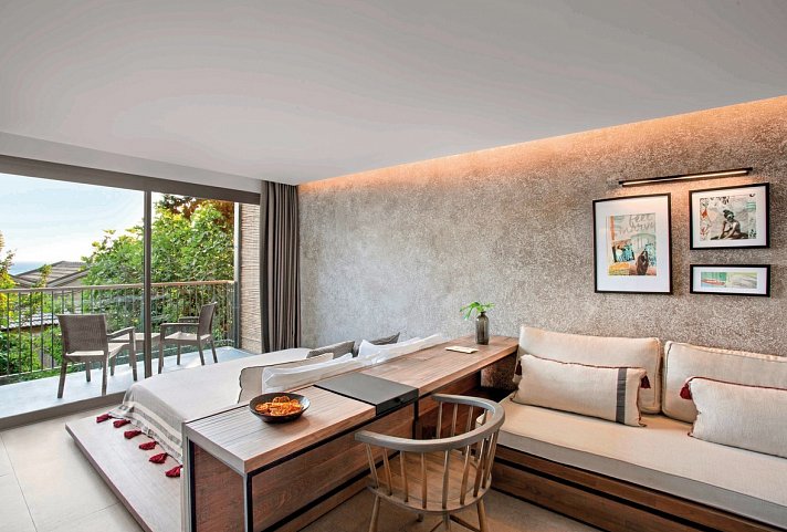 Club Marvy - Wohnbeispiel Doppelzimmer Premium Gartenblick Adults only (Zimmercodierungen DMG & DMM)