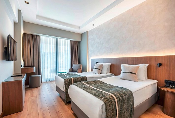 Korumar Deluxe Hotel - Wohnbeispiel Doppelzimmer Standard (Zimmercodierungen DG1 & DC1)
