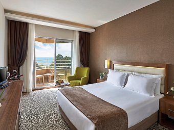 Richmond Ephesus Resort - Wohnbeispiel Doppelzimmer Meerblick (Zimmercodierung DBM)