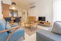 Ramada Resort Kusadasi & Golf - Wohnbeispiel Juniorsuite seitlicher Meerblick (Zimmercodierung JS1)