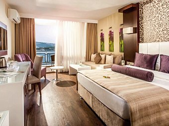 Tusan Beach Resort - Wohnbeispiel Doppelzimmer Deluxe Meerblick