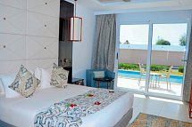 Pickalbatros White Beach Resort Taghazout - Wohnbeispiel Doppelzimmer Swim Up (Zimmercodierung D1Q)