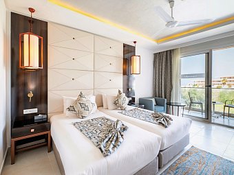 Pickalbatros White Beach Resort Taghazout - Wohnbeispiel Doppelzimmer Deluxe (Zimmercodierungen DD1, DDM & DDP)