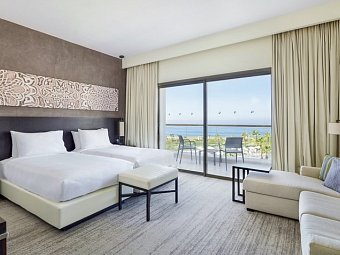 Hyatt Place Taghazout Bay - Wohnbeispiel Doppelzimmer Meerblick (Zimmercodierungen D1M, DC2 & DBC)