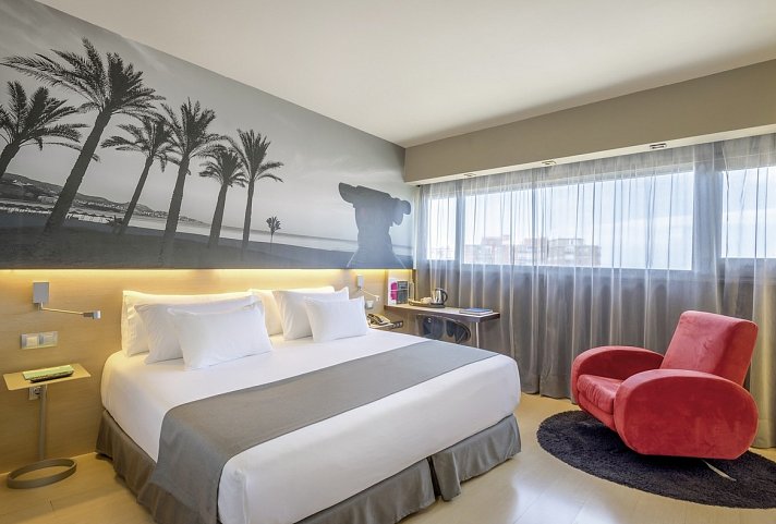 Barceló Málaga - Wohnbeispiel Doppelzimmer Superior (Zimmercodierung DS1)