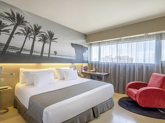 Barceló Málaga - Wohnbeispiel Doppelzimmer Superior (Zimmercodierung DS1)