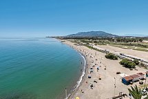 SOL Málaga Guadalmar - Blickbeispiel Doppelzimmer Meerblick (Zimmercodierungen D1M, D2M, DSM & DS1)