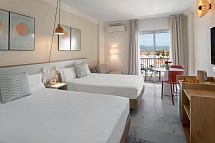 SOL Málaga Guadalmar - Wohnbeispiel Doppelzimmer seitl. Meerblick (Zimmercodierungen DBN & D2N)
