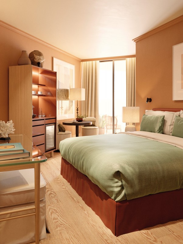El Fuerte Marbella - Wohnbeispiel Doppelzimmer seitl. Meerblick (Zimmercodierung DBN)