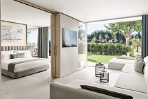 Ikos Andalusia - Wohnbeispiel Suite 1 Schlafzimmer Gartenblick (Zimmercodierung W1G)