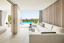 Ikos Andalusia - Wohnbeispiel Deluxe Suite Gartenblick privater Pool (Zimmercodierung WX6)