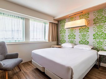 NH Amsterdam Noord - Wohnbeispiel Doppelzimmer Standard (Zimmercodierung DG1)