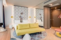 nhow Amsterdam RAI - Wohnbeispiel nhow Doppelzimmer (Zimmercodierung DB1)
