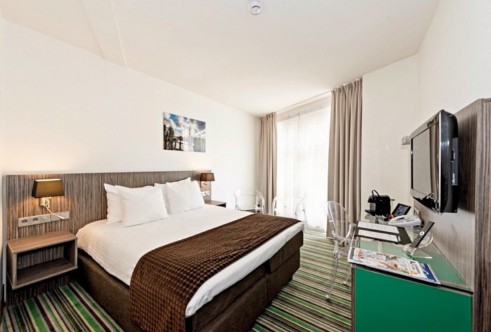 WestCord City Centre Hotel Amsterdam - Wohnbeispiel Doppelzimmer (Zimmercodierung DB1)
