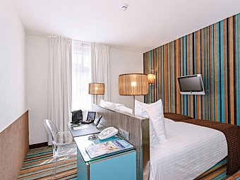 WestCord City Centre Hotel Amsterdam - Wohnbeispiel Doppelzimmer (Zimmercodierung DB1)