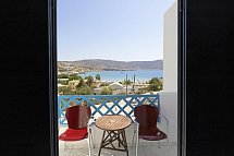 Votsalakia Beach - Wohnbeispiel Doppelzimmer seitl. Meerblick (Zimmercodierung DBN)