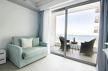 Konstantinos Palace - Wohnbeispiel Doppelzimmer Superior Meerblick (Zimmercodierung DSM)