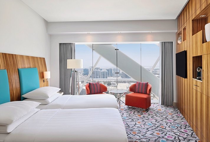 Andaz Capital Gate Abu Dhabi by Hyatt - Wohnbeispiel Standard Twin