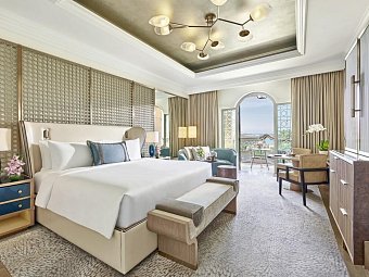 Emirates Palace Mandarin Oriental Abu Dhabi - Wohnbeispiel Deluxe Sea View (Zimmercodierung DDM)