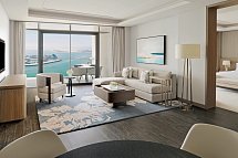 InterContinental Residences Abu Dhabi - Wohnbeispiel One Bedroom Apartment Sea View (Zimmercodierung AB2)