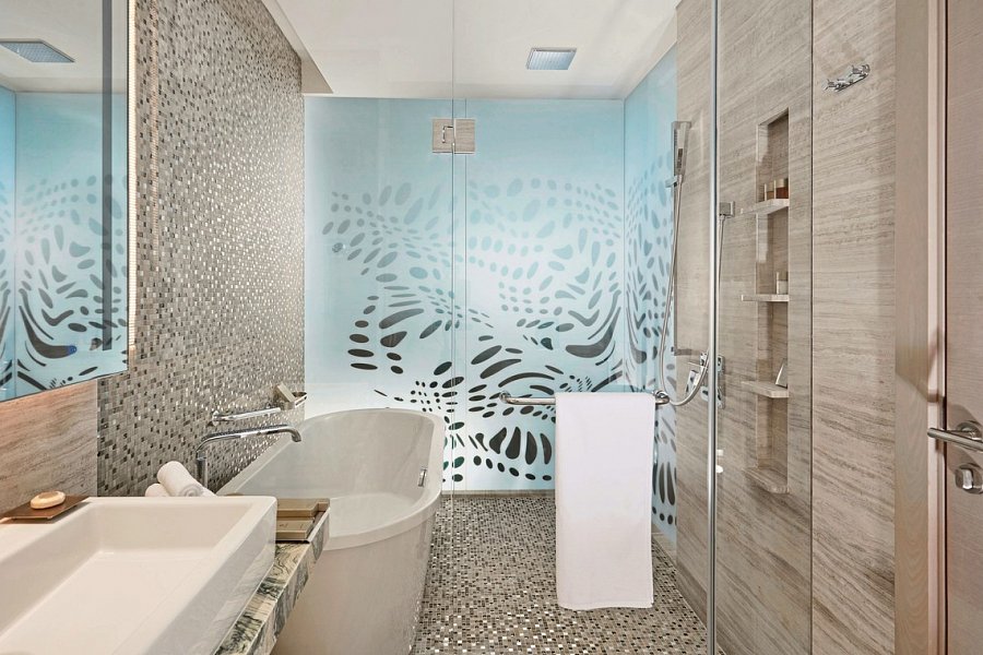 Royal M Hotel by Gewan Abu Dhabi - Beispiel Bad (Zimmercodierungen DD1 & UM1)