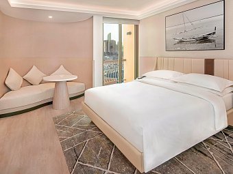 Sheraton Abu Dhabi Hotel & Resort - Wohnbeispiel Executive Suite (Zimmercodierung WT1)