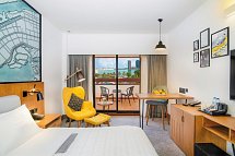 Le Méridien Abu Dhabi - Wohnbeispiel Deluxe Room Sea View (Zimmercodierungen UDM & ULM)