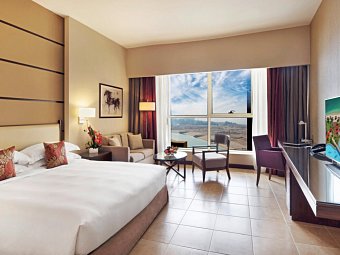 Khalidiya Palace Rayhaan by Rotana - Wohnbeispiel Guest Room King Bed (Zimmercodierung DG1)