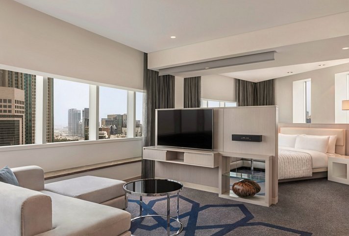 Le Royal Méridien Abu Dhabi - Wohnbeispiel Deluxe Suite (Zimmercodierung WD1)