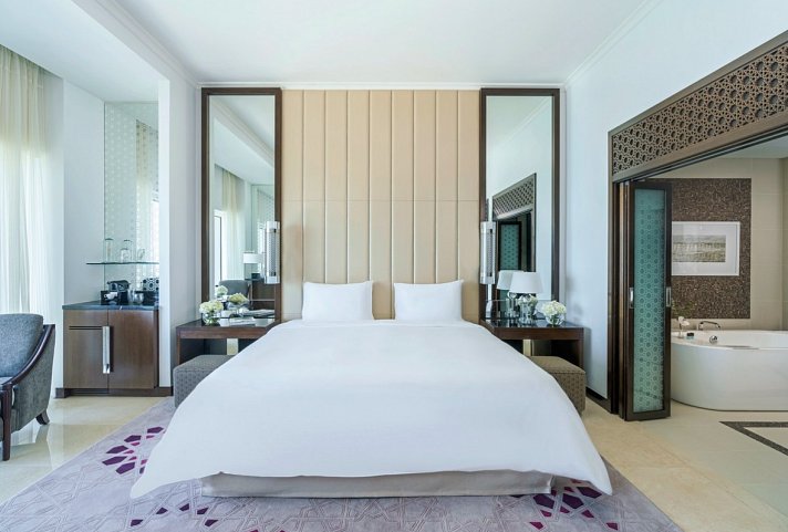 Rixos Marina Abu Dhabi - Wohnbeispiel Superior Room (Zimmercodierung US1)