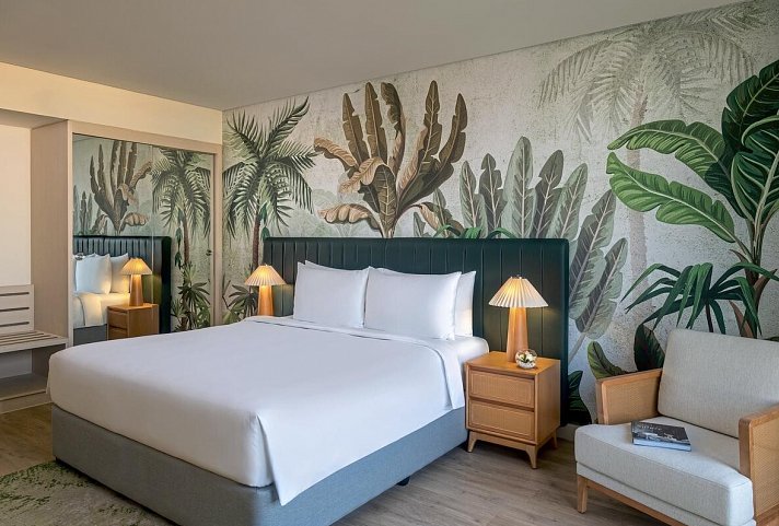 Yas Plaza Mangroves - Wohnbeispiel 1 Bedroom Suite Plaza View Theme Park Access (Zimmercodierung AB1)
